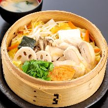 세이로무시 (닭고기,야채 가공품)