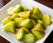 오이 무침 요리