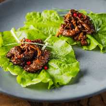 와규 쇠고기 BBQ & 잎 상추