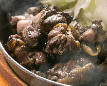 토종닭 숯불 구이