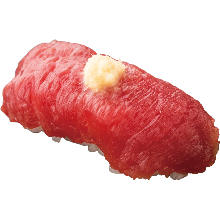 말고기의 붉은살 초밥