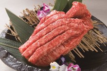와규 붉은 고기 스테이크