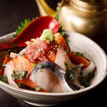 해산물 덮밥 해산물 덮밥