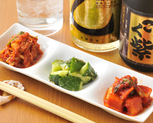 모둠 김치 3가지