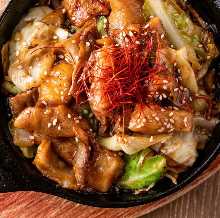 곱창 철판 구이