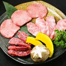고기 구이 모둠