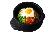 돌솥 치즈 비빔밥