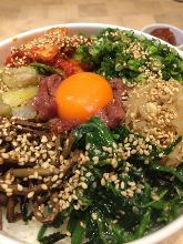 소고기국 비빔밥