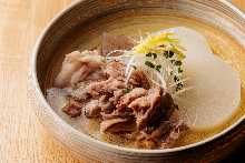 소힘줄 무 조림