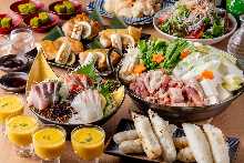 5,000 엔 코스 (8 가지) 5,000 엔 코스 (8 가지)