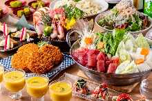 6,000 엔 코스 (9 가지)