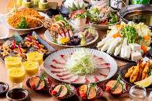 7,000 엔 코스 (10 가지)