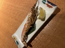 새우 꼬치 구이
