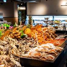 가리비 해산물 구이