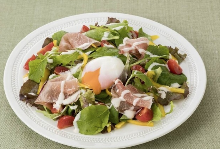 온천 달걀 시저샐러드