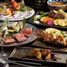 35,000 엔 코스 (9  가지)