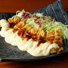 치킨난반 토마토 타르타르소스