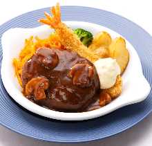 햄버그 스테이크 세트