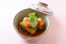 아게다시후(일본식 밀기울 튀김)