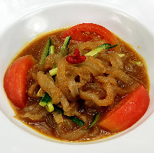 해파리 오이의 초절임