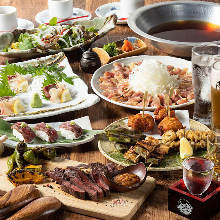 6,000 엔 코스 (9 가지)