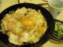 달걀 닭고기 덮밥