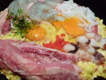 믹스 달걀 오코노미야키