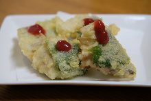 매실 차조기 김초밥