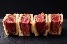 OMI WAGYU BEEF CUTLET SANDWICH