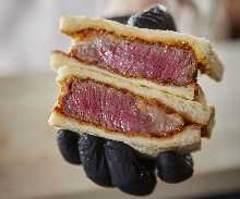 OMI Wagyu Beef Cutlet Sandwich