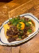 소고기 스키야키와 일본식 계란말이