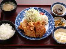 치킨 난반 정식