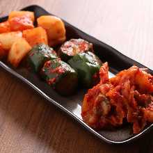 김치 모둠 김치 모둠