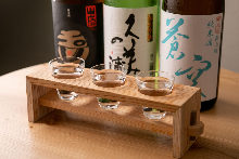 Comparison of sake brewing 3 varieties