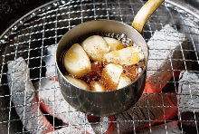 마늘 기름 구이 마늘 기름 구이