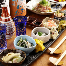 4,000 엔 코스 (7 가지) 4,000 엔 코스 (7 가지)