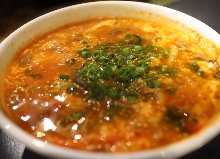 육개장 수프