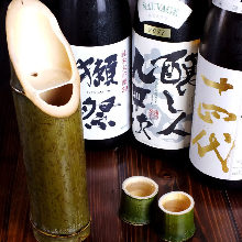 Bamboo Japanese sake