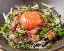 닭 육회 닭 육회