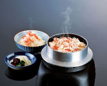 게 솥밥