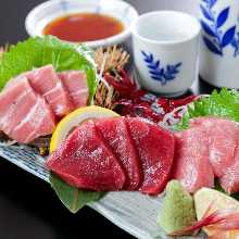 혼마구로 3종 모듬 (오토로, 주토로, 아카미)