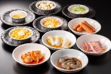 해물 야채 석쇠 구이 해물 야채 석쇠 구이