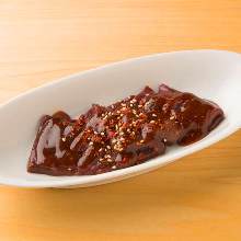 소 간(고기 구이) 소 간(고기 구이)