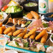 4,000 엔 코스 (10 가지) 4,000 엔 코스 (10 가지)