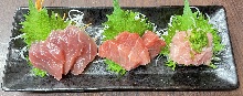 マグロ三種盛り