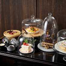 Three assorted cakes