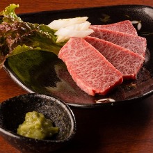 마블링 고기 구이