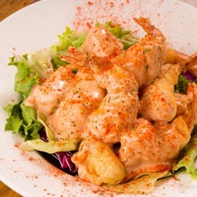 새우와 아보카도 마요네즈 무침