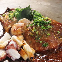 시푸드 오코노미야키