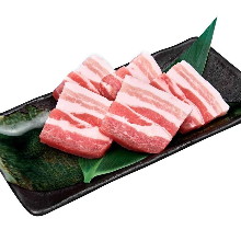흑돼지 삼겹살
